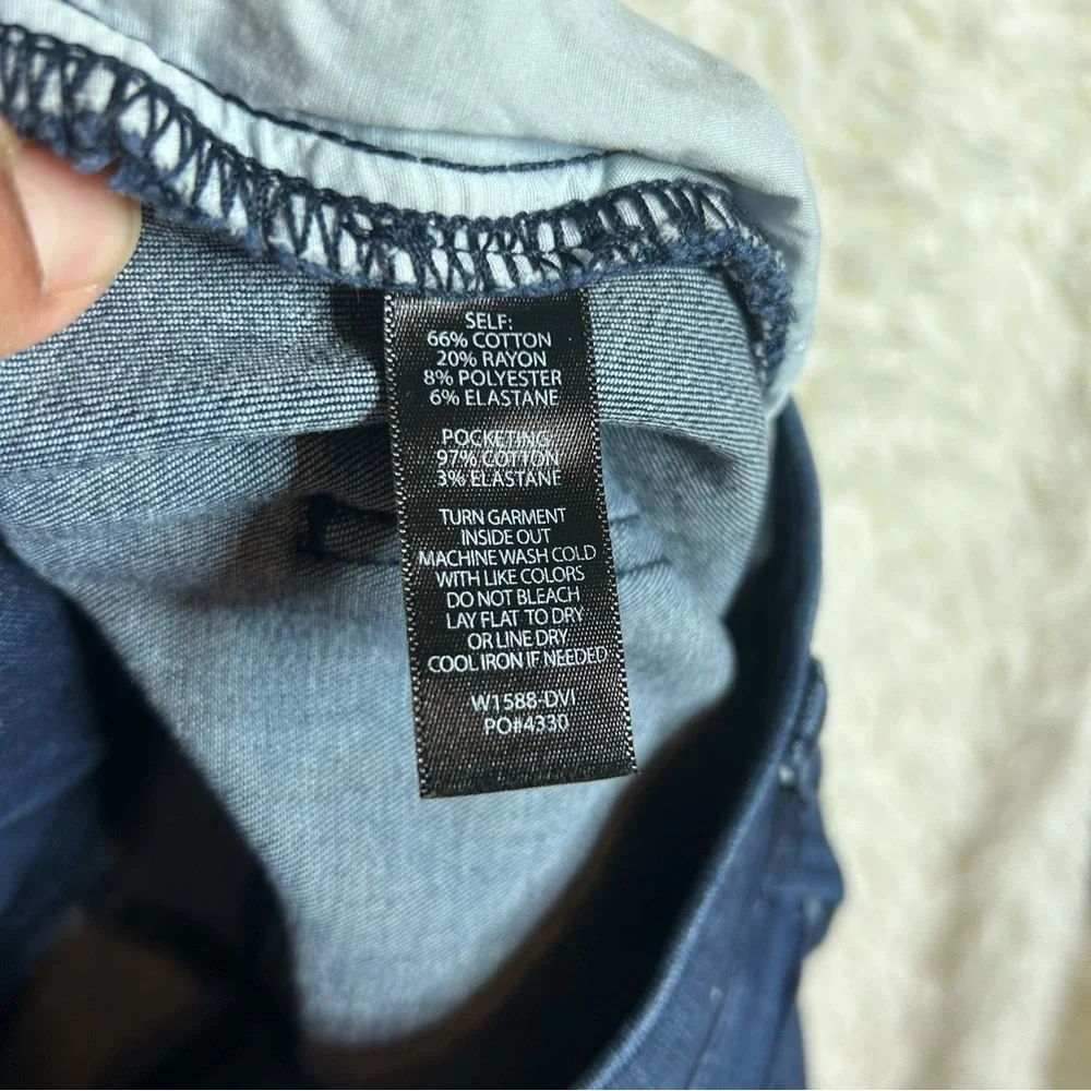 Betabrand Yoga Denim Crop jeans stretch high rise size small petite - Picture 4 of 6